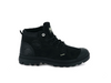 95561-035-M | WOMENS PAMPA LO CUFF LEATHER | ZWART/GROEN GLANS