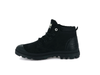 95561-035-M | WOMENS PAMPA LO CUFF LEATHER | ZWART/GROEN GLANS
