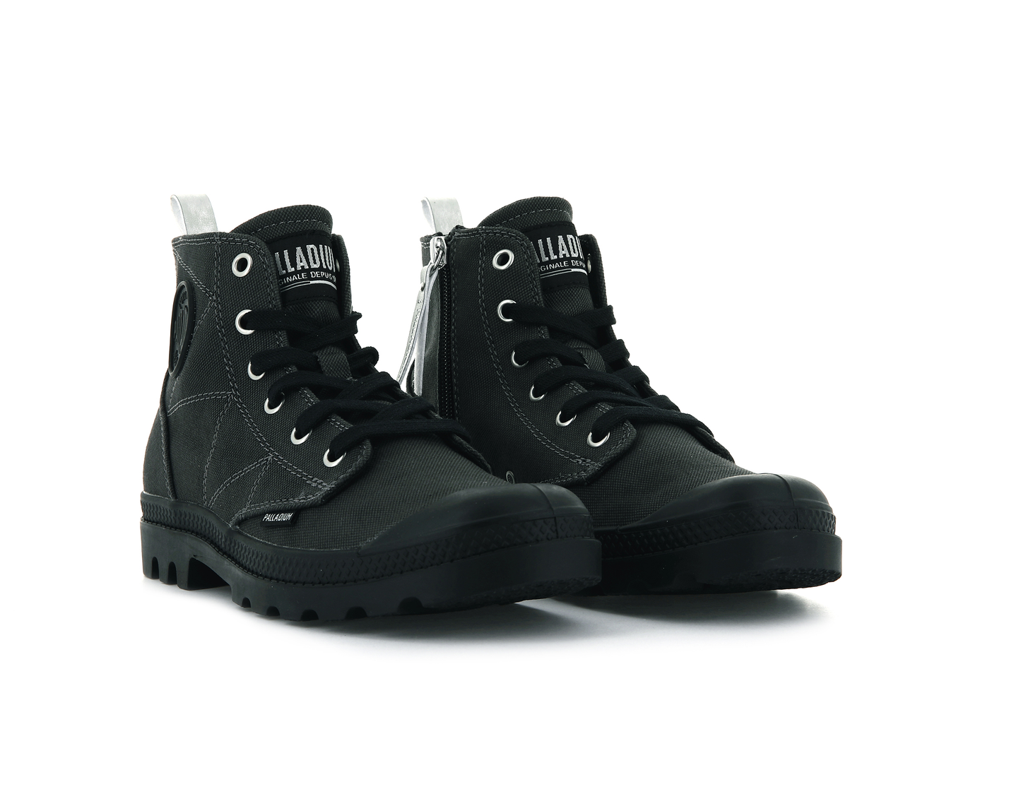96693-064-M | PAMPA ZIP DESERTWASH | DONKER MATGRIJS