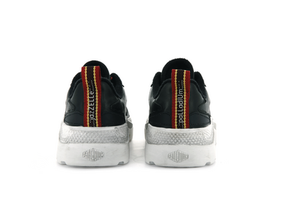 96716-002-M | JAZZELLE PALLAKIX LOW 90 LEATHER | ZWART/WIT