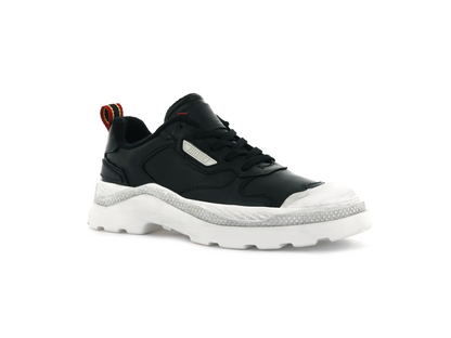 96716-002-M | JAZZELLE PALLAKIX LOW 90 LEATHER | ZWART/WIT