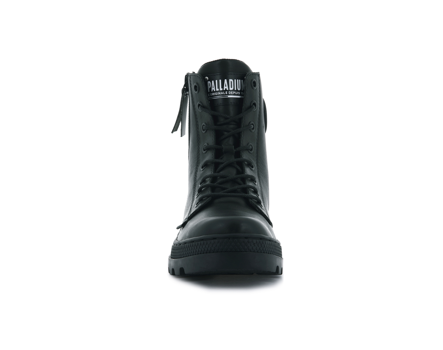 96840-008-M | PALLABOSSE OUTZIP LEATHER | ZWART/ZWART