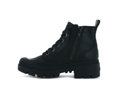 96905-008-M | PALLABASE LEATHER | ZWART/ZWART