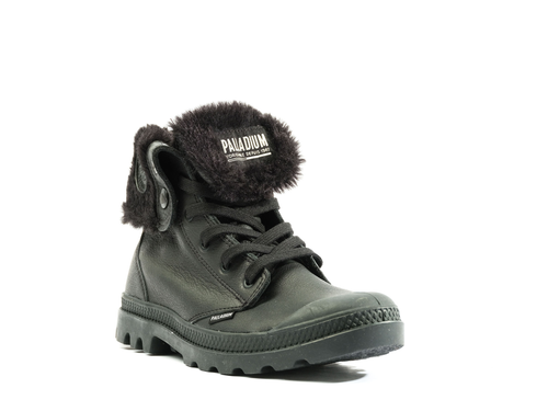 97962-001-M | BAGGY NUBUCK WL | ZWART/ZWART - PALLADIUM EU - 2