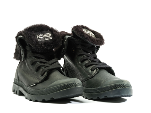 97962-001-M | BAGGY NUBUCK WL | ZWART/ZWART - PALLADIUM EU - 6