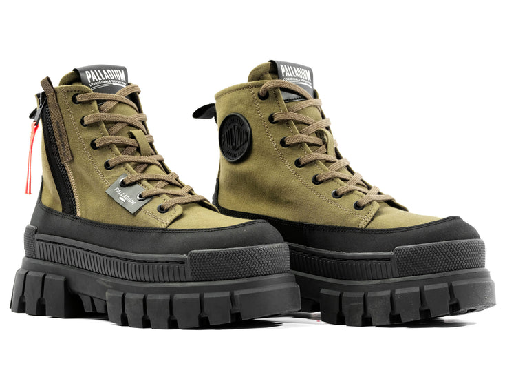 98860-325-M | REVOLT BOOT ZIP TX | OLIVE NIGHT