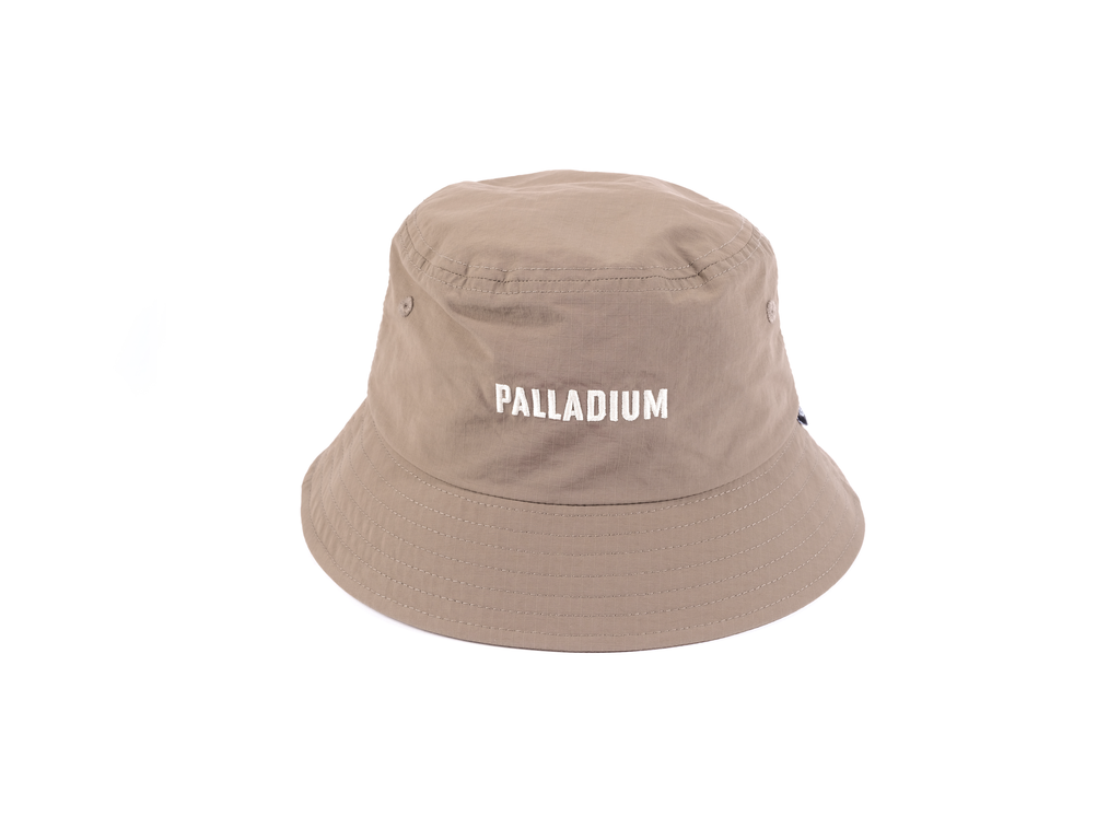 C3464-308 | EMB BUCKET HAT | BROWN