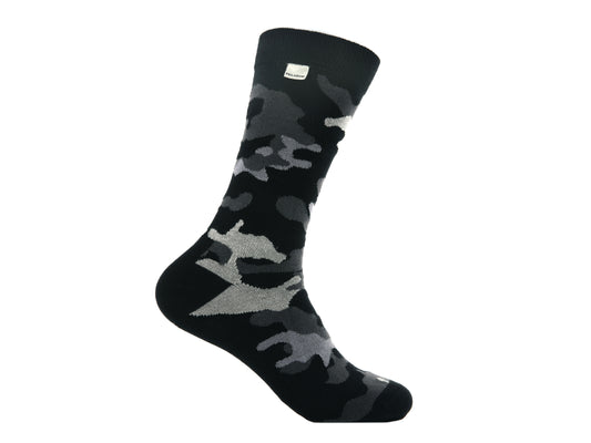 SX0114-008 | HERENSOKKEN CAMO | ZWART