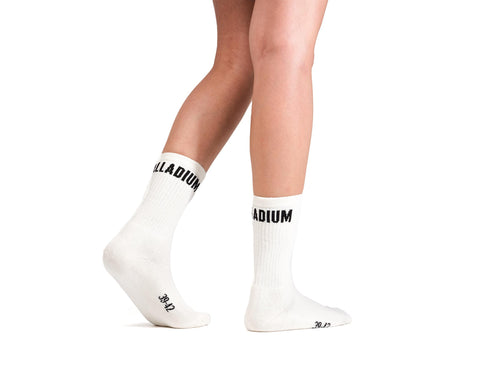 SX7410-103 | MID HT LOGO SOK 01 | OFF WHITE - PALLADIUM EU - 2