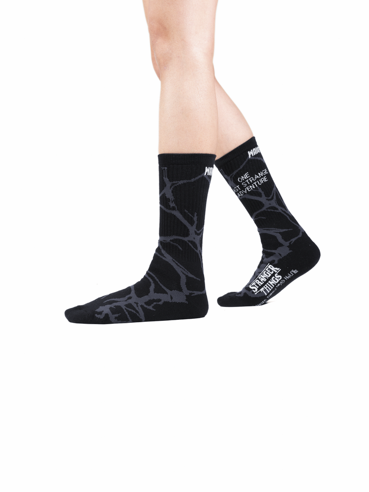 SX7451-008 | STRANGER THINGS HOPPER SOCK | BLACK