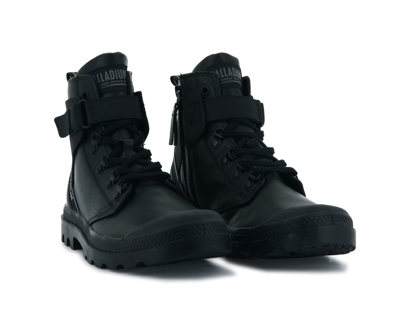 76856-008-M | PAMPA RANGER LEATHER | ZWART/ZWART