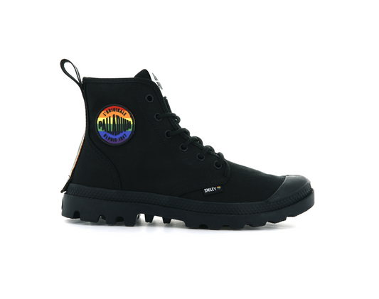 76879-008-M | PAMPA SMILEY PRIDE | ZWART/ZWART