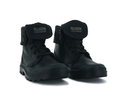 76892-008-M | BAGGY LEATHER ESS | ZWART/ZWART