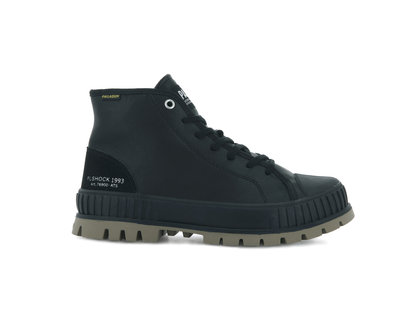 76900-008-M | PALLASHOCK MID OG LEER | ZWART