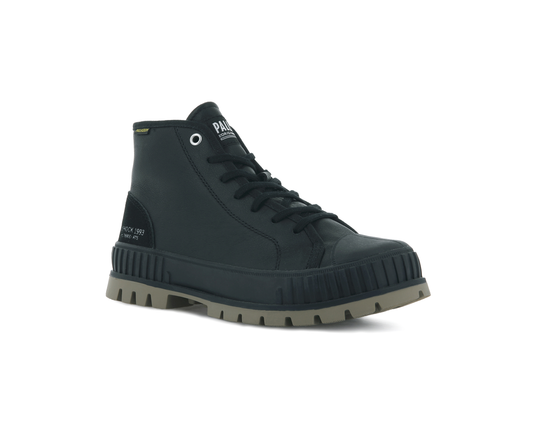 76900-008-M | PALLASHOCK MID OG LEER | ZWART