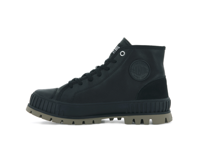 76900-008-M | PALLASHOCK MID OG LEER | ZWART