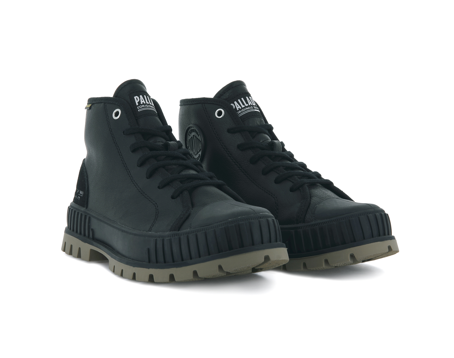 76900-008-M | PALLASHOCK MID OG LEER | ZWART