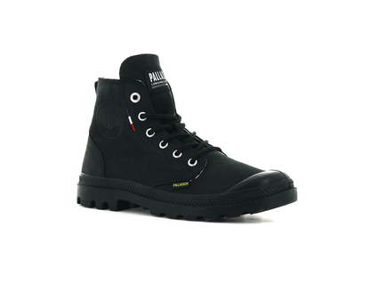 77076-008-M | PAMPA HI UL LEATHER II | ZWART/ZWART
