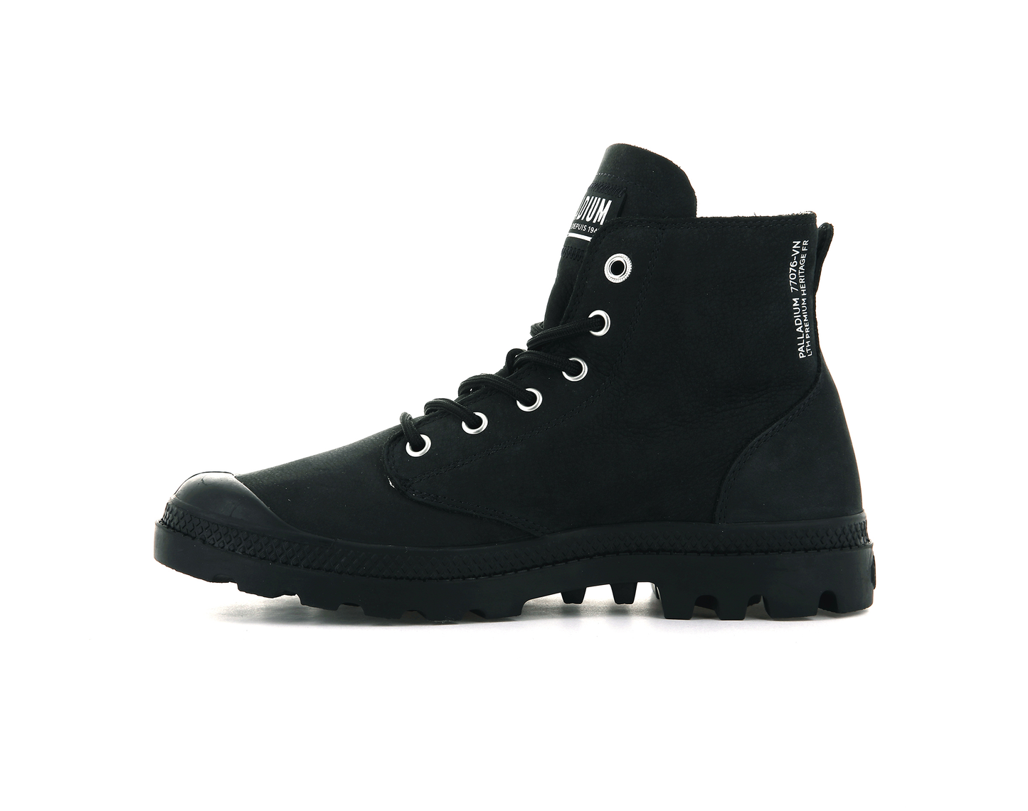 77076-008-M | PAMPA HI UL LEATHER II | ZWART/ZWART