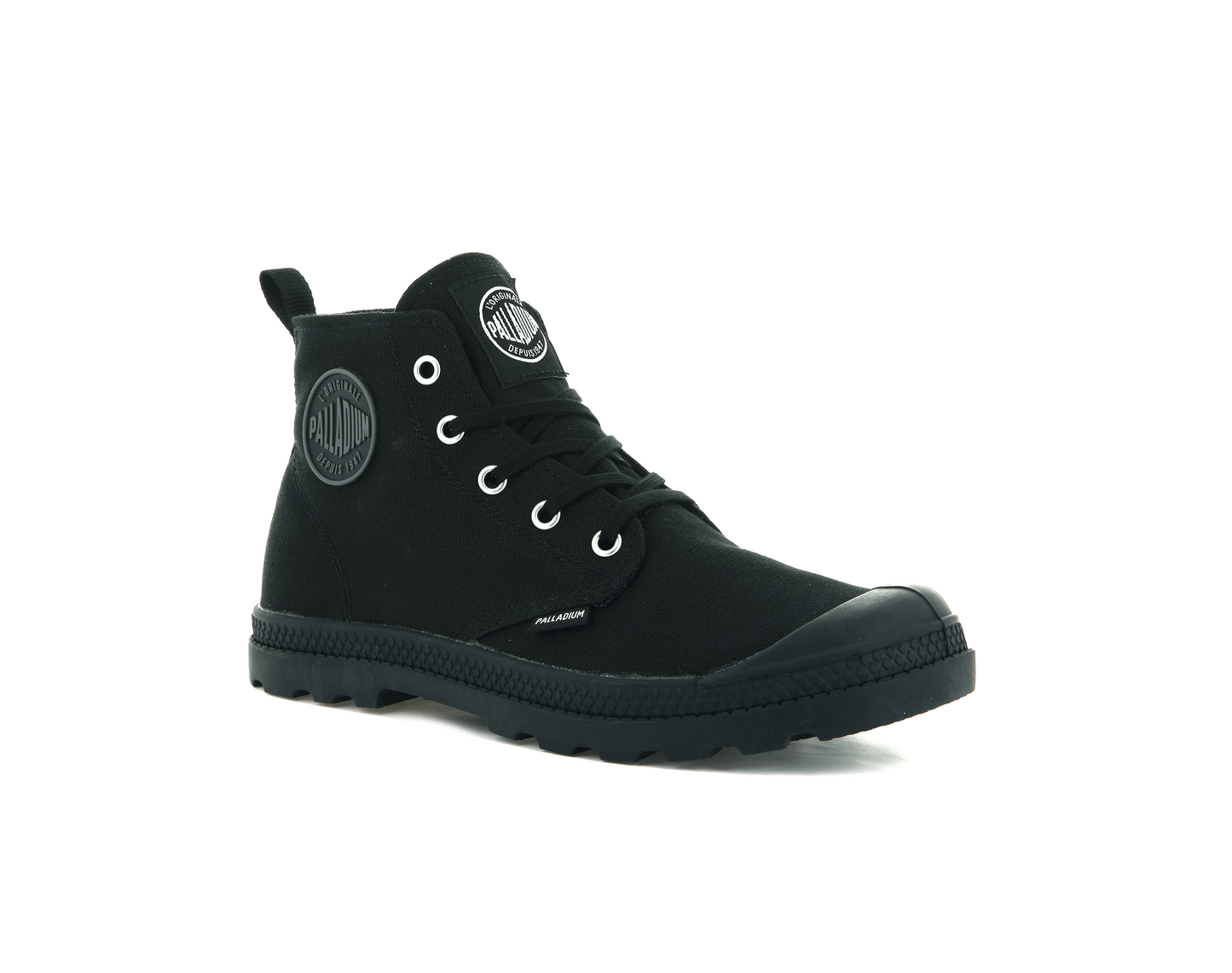 96710-001-M | PAMPA LP MID CANVAS | ZWART/ZWART