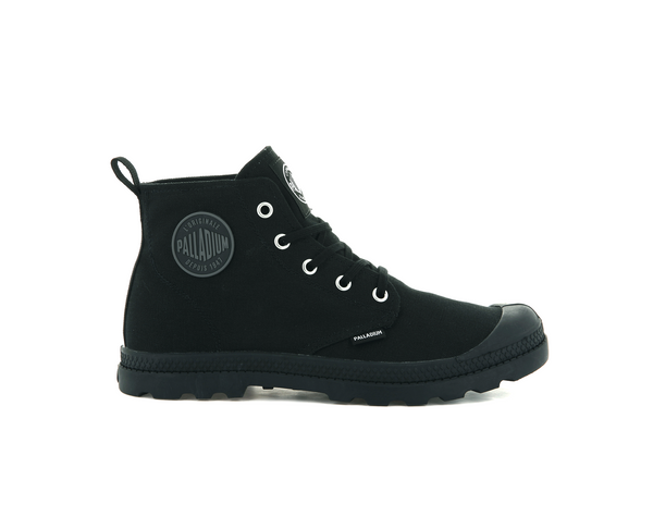 96710-001-M | PAMPA LP MID CANVAS | ZWART/ZWART