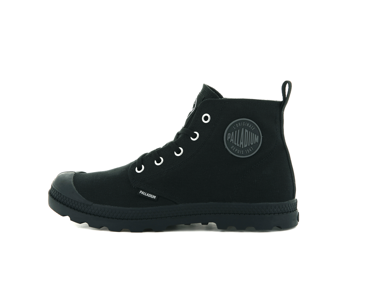 96710-001-M | PAMPA LP MID CANVAS | ZWART/ZWART