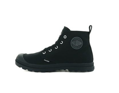 96710-001-M | PAMPA LP MID CANVAS | ZWART/ZWART