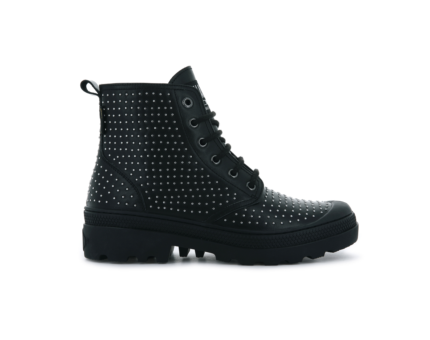 96950-001-M | PAMPA AVENUE HI ZIP STUD | ZWART/ZWART