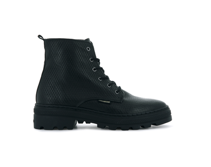 96956-001-M | PAMPA CULT HI EMB | ZWART/ZWART