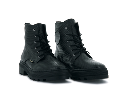 96956-001-M | PAMPA CULT HI EMB | ZWART/ZWART