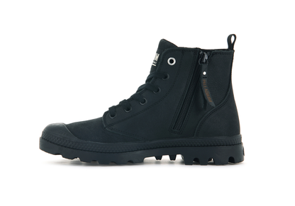 97224-010-M | PAMPA HI ZIP SL | ZWART/ZWART