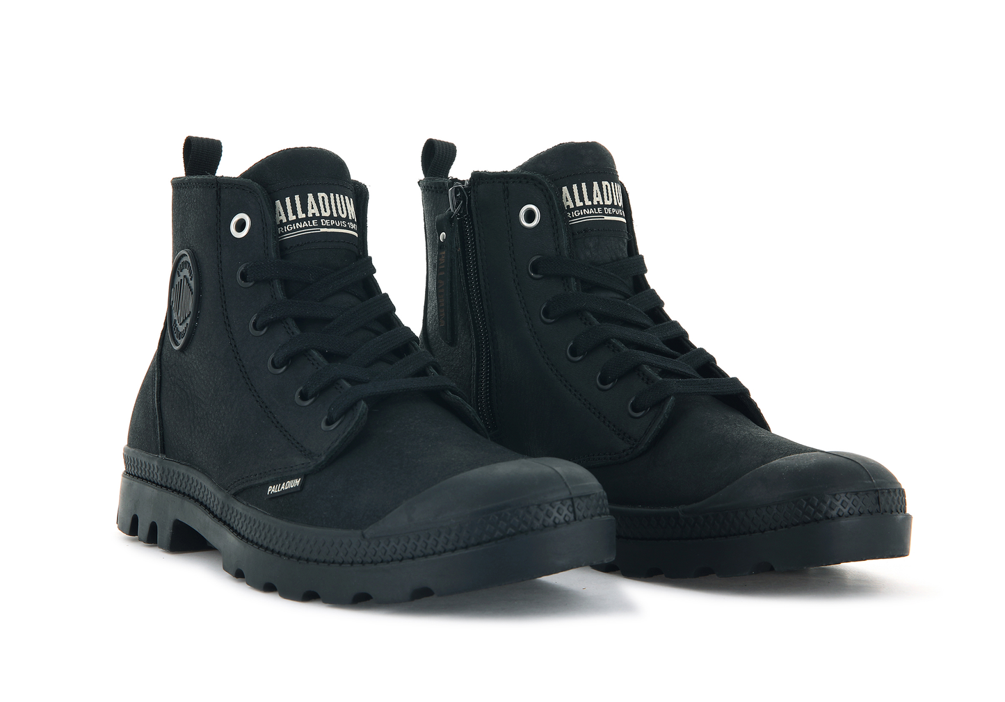 97224-010-M | PAMPA HI ZIP SL | ZWART/ZWART